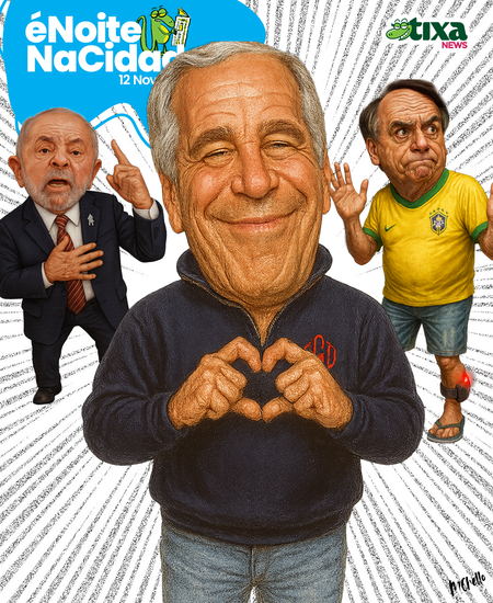 Bolsonaro é amigo do Lula. Fonte: Epstein