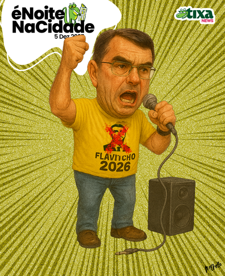 Flavitcho se lançou. Ninguém acreditou