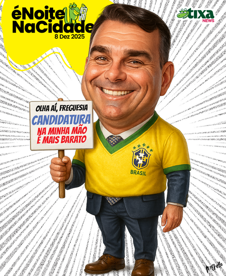 Candidatura de Flavitcho foi parar na OLX