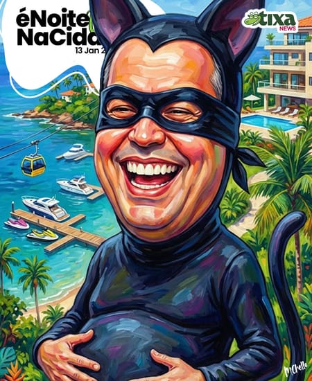 Um teleférico particular? É sério isso?