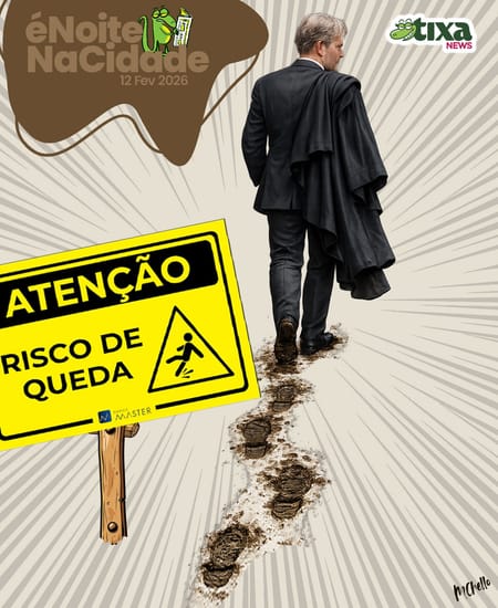 ATENÇÃO: risco de queda